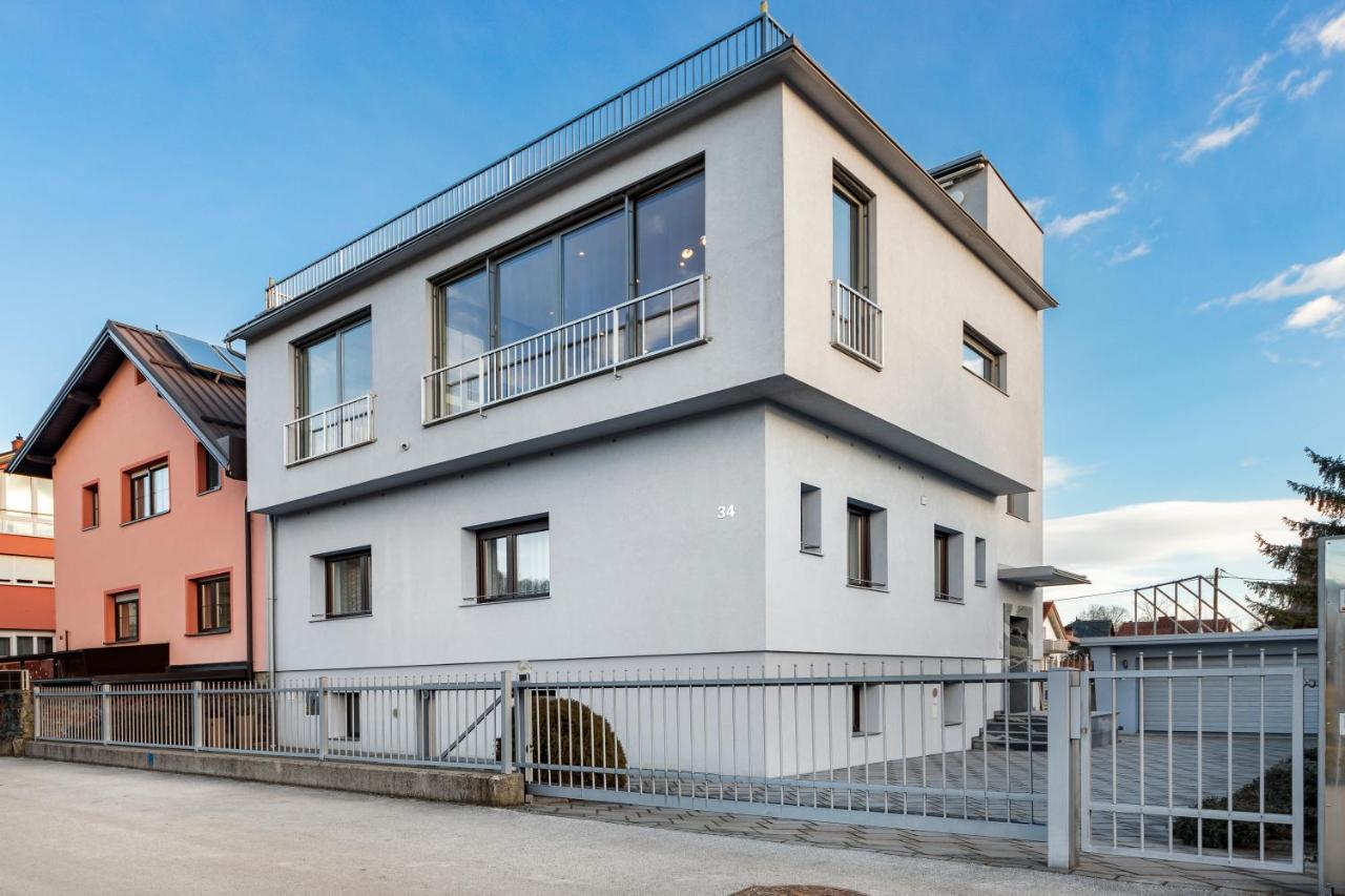 Contemporary Apartment With Rooftop Terrace In Maribor Bagian luar foto